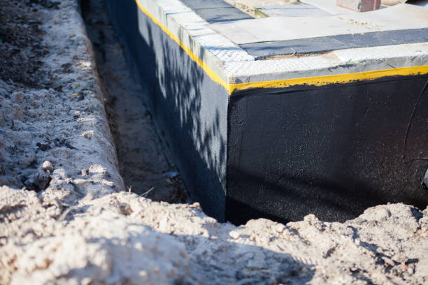 Professional Waterproofing technician working in Beaverdam, VA